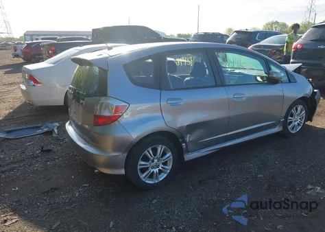 2009 Honda Fit Sport из США, поврежденный, VIN JHMGE87439S024672